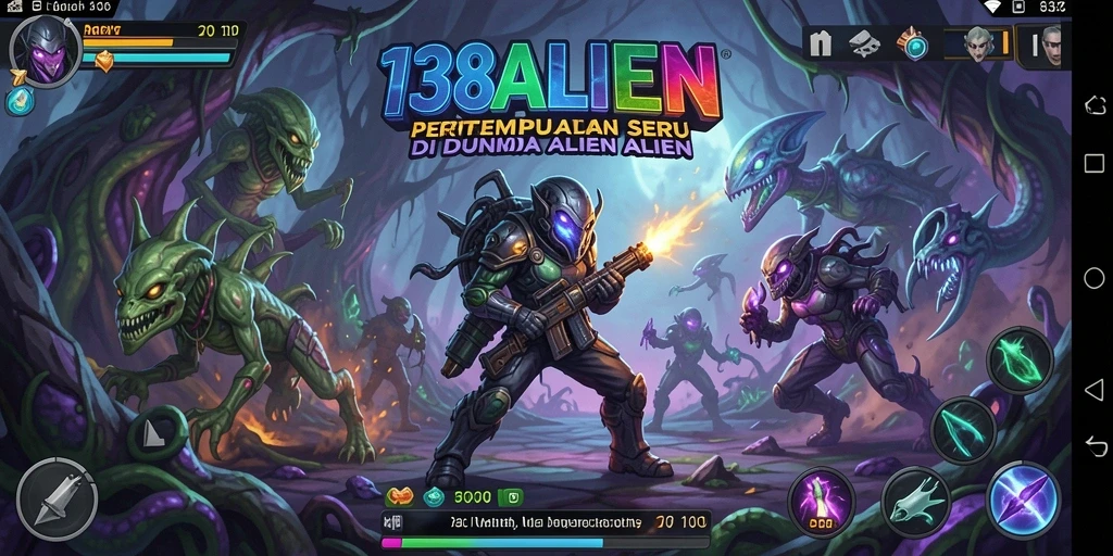 Tampilkan gameplay menegangkan di 138ALIEN dengan pertempuran alien.