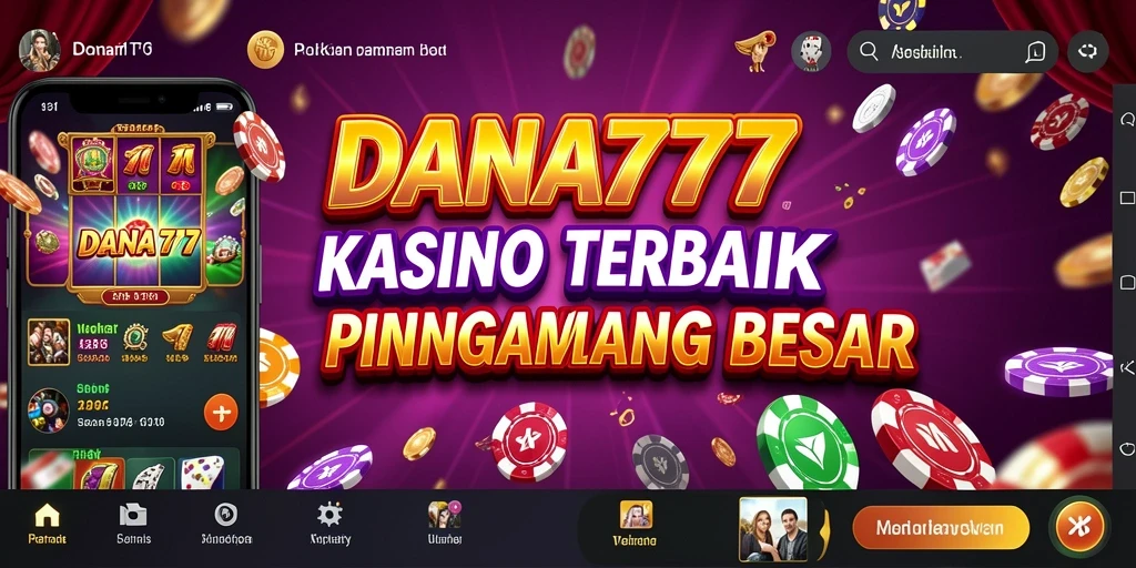 Tampilan gameplay menarik di DANA777 dengan berbagai pilihan permainan kasino.