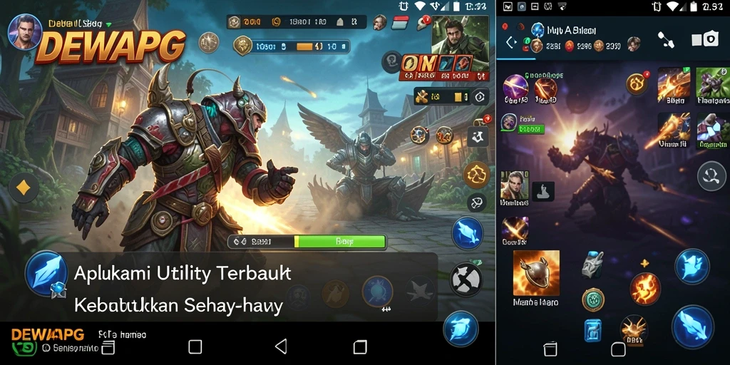 Tampilan antarmuka utama DEWAPG yang user-friendly dan intuitif.