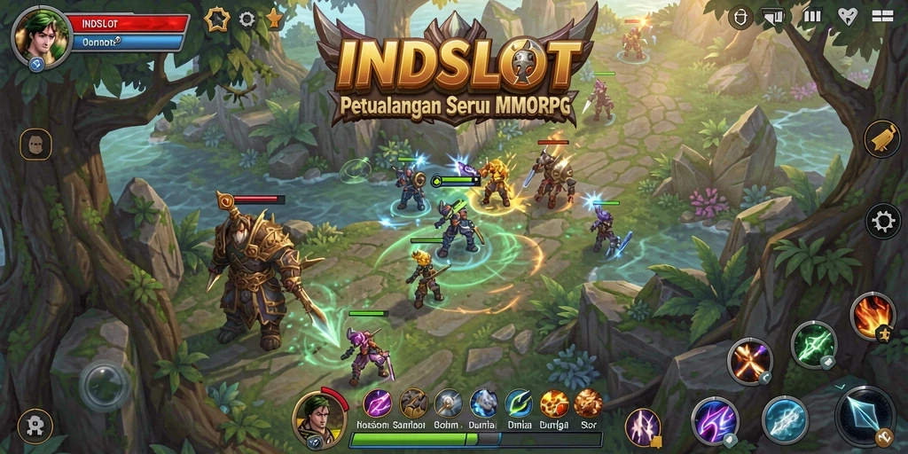 Tampilan gameplay seru dan menawan dari INDSLOT.