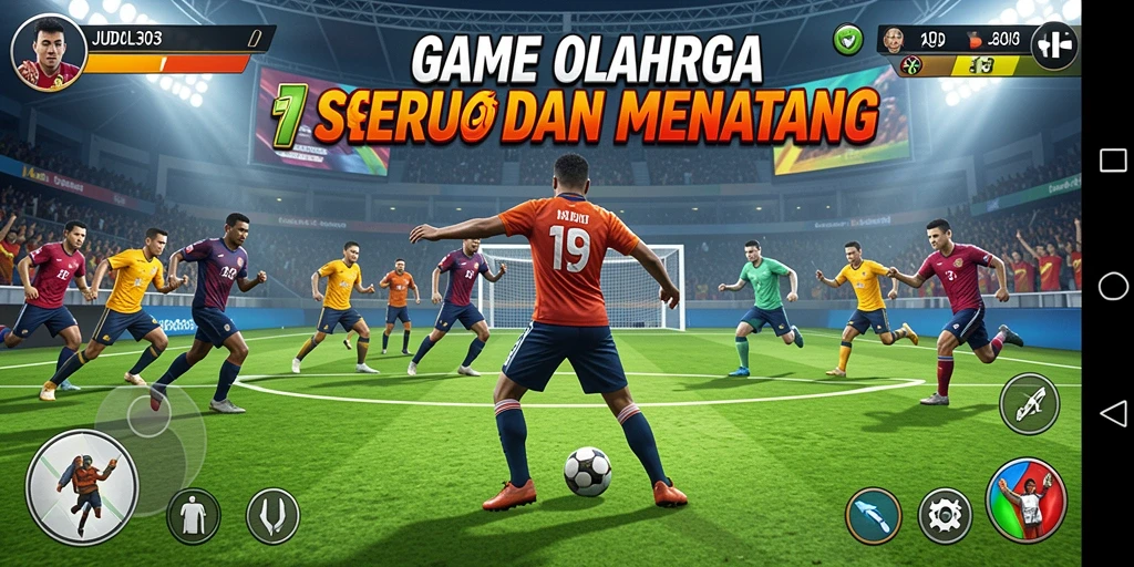 Tampilan gameplay seru dalam JUDOL303 dengan aksi olahraga yang mendebarkan.