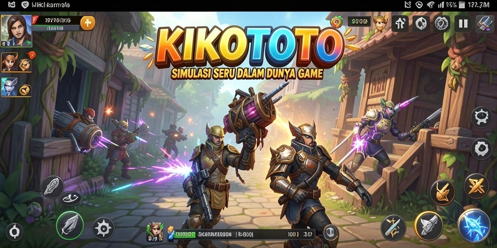 Screenshot gameplay KIKOTOTO dengan elemen simulasi yang menawan.