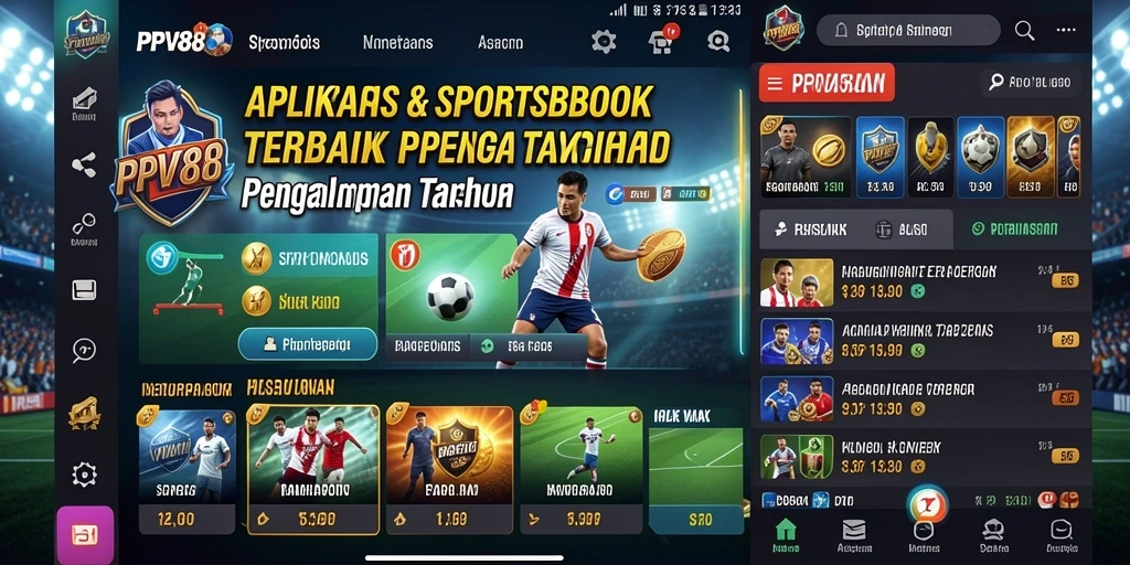 Tampilan utama gameplay PPV88 dengan berbagai pilihan taruhan.
