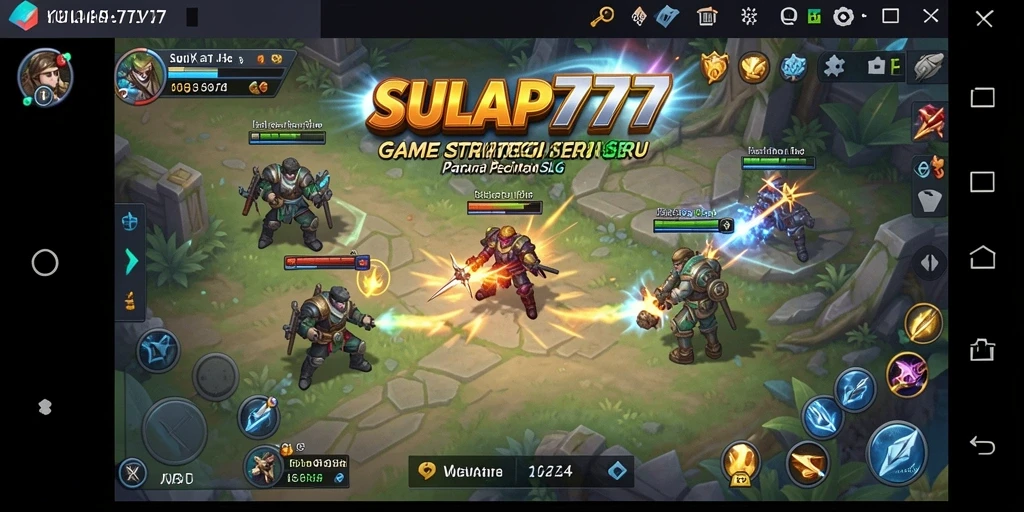 Tampilan menakjubkan dari gameplay SULAP777 yang menantang.