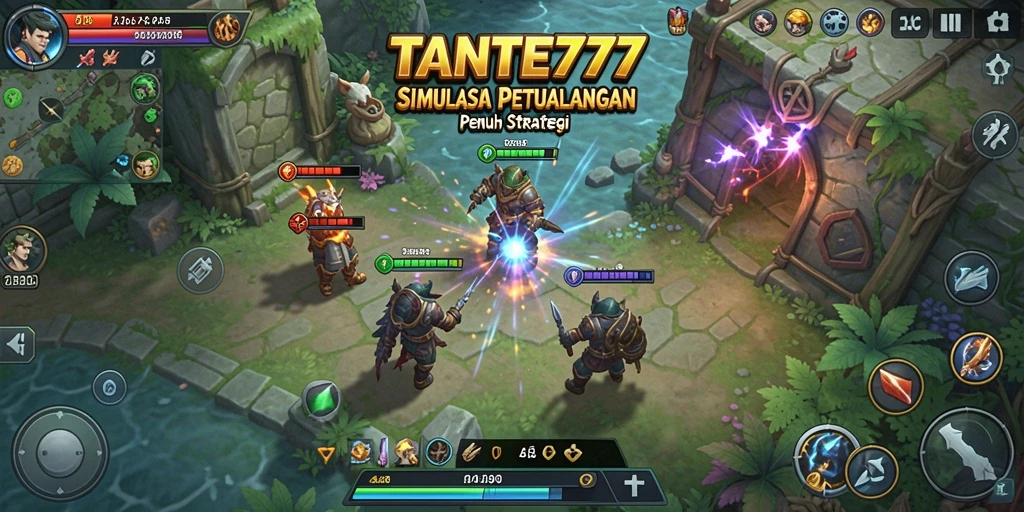 Screenshot TANTE777 dengan tampilan gameplay Simulation yang menarik.
