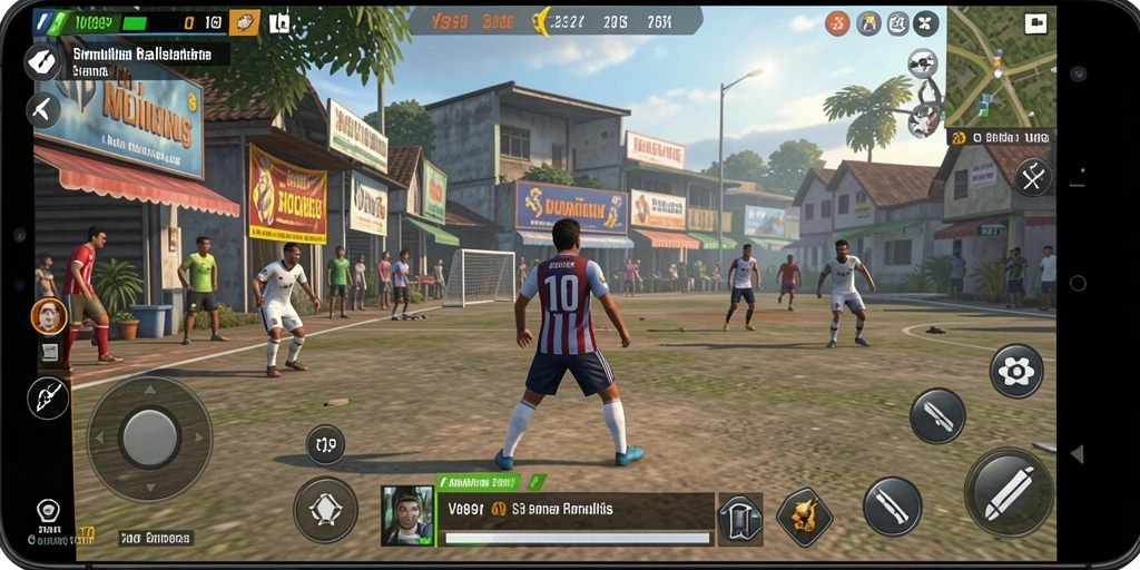 Screenshot menunjukkan gameplay yang menarik dan interaktif dari V89.